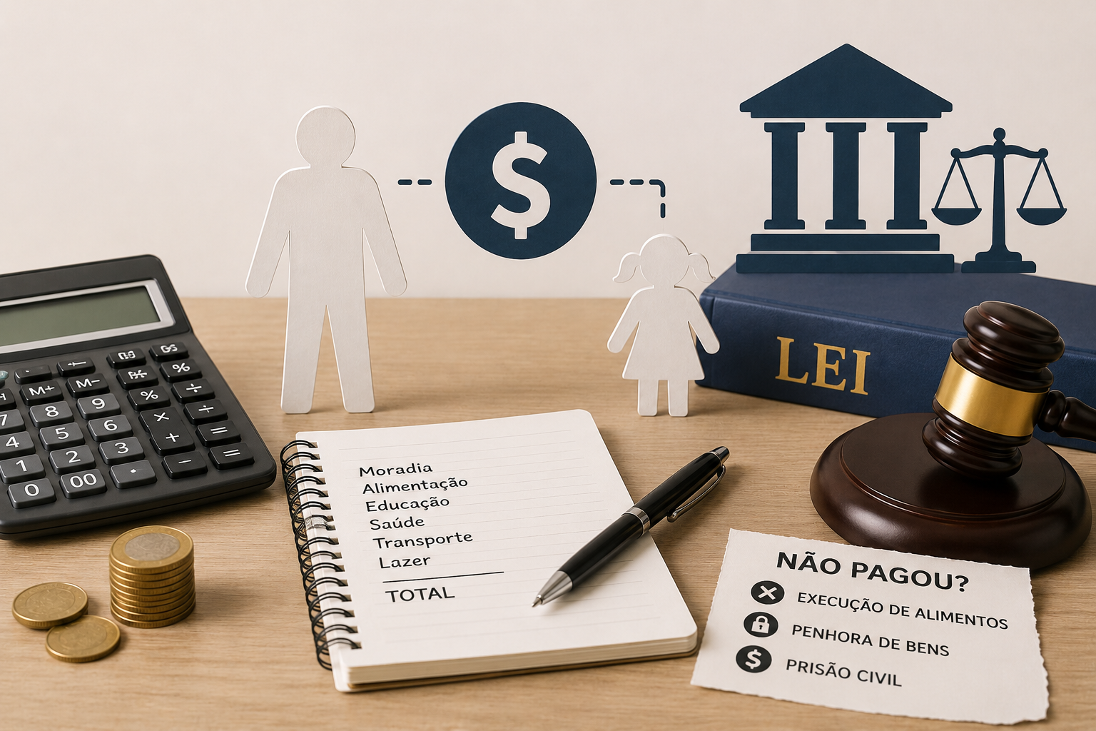 Pensão Alimentícia: Como Calcular, Pedir e o Que Acontece Se Não Pagar